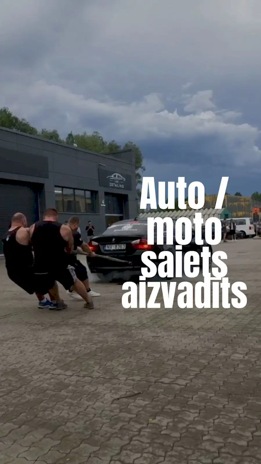 💥 Pirmais Lux Detailing auto / moto saiets aizvadīts tiktiešām episki!